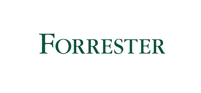 Forrester 로고 화이트 플로터